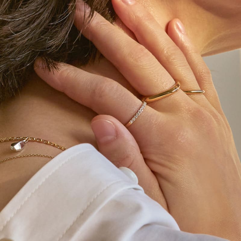 DU T`Ai VOLUME Simple Ring