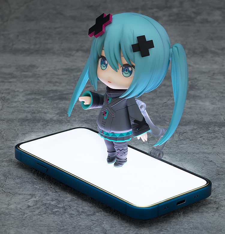 GOOD SMILE COMPANY Nendoroid Hatsune Miku from Project The Broken World and Miku Who Sing of Closed Windows plastic painted action figure SEKAI Can't