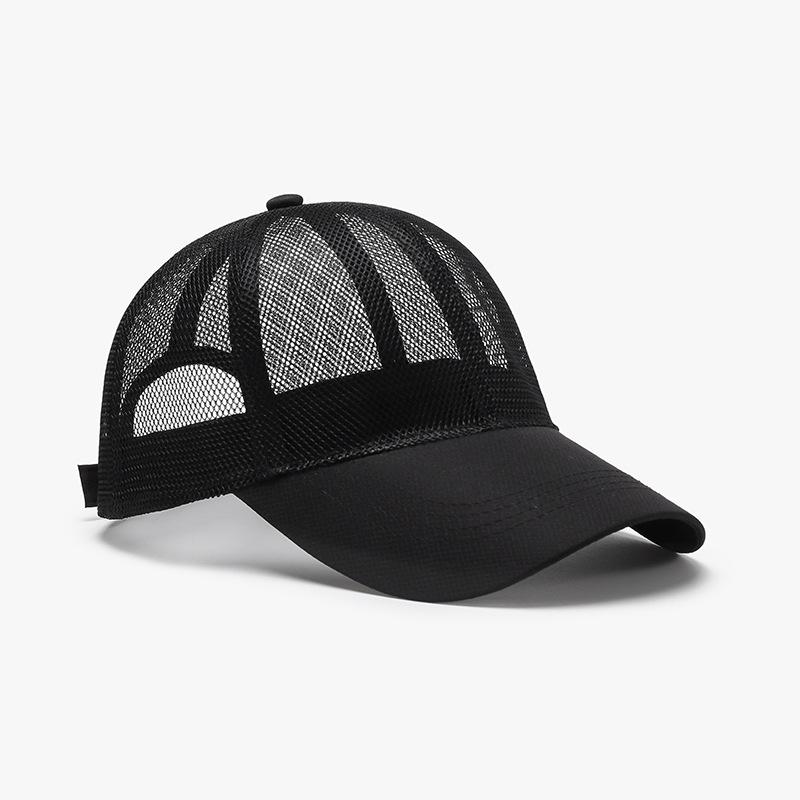 Sunshade Mesh Cap for Men, Breathable Women's Baseball Cap, Sports Duckbill Hat
