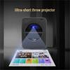 Germany 2026 Wowo Tou S6A Ultra-Short Throw Wireless Projector for Home, Office & Teaching.