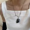 Saturn Starburst Choker Beaded Fruit Cluster Charm Y2K Neckwear Grape Cluster Necklace  Photoshoot