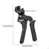 Cable Tie Tensioning and Cutting Tool | High Carbon Steel Construction, Textured NonSlip Handles,