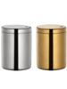 Stainless Steel Gold Cylinder High-grade Toothpick Box Barrel Hotel Toothpick Holder Metal Toothpick Dispenser Tooth Pick Holder