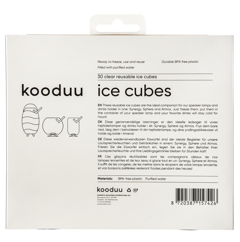 Kooduu - Ice Cubes for Cooling Drinks In Synergy Lamps, Reusable, Kooduu2