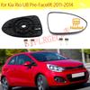 Auto Car Left Right Hand Side Door Wing Reaview Mirror Glass Heated Replacement for Kia Rio UB Pre-Facelift 2011-2014
