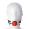 Silicone Sex Open Mouth Gag Ball Metal Rod PU Leather Strap Bdsm Gag Slave Bondage Restraints Sex Toys For Women Couples