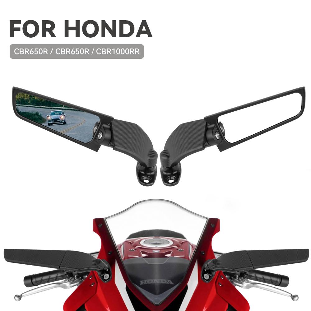 Motorcycle Mirror For YAMAHA YZF R1S R125 R15 For Kawasaki Modified Moto Mirror Accessories For Honda CBR600rr Rearview Mirror