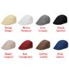 Cotton and Linen Solid Color Thin Beret Sports Hat Fashion Hat Breathable Hat Newsboy Hats Sun Hat