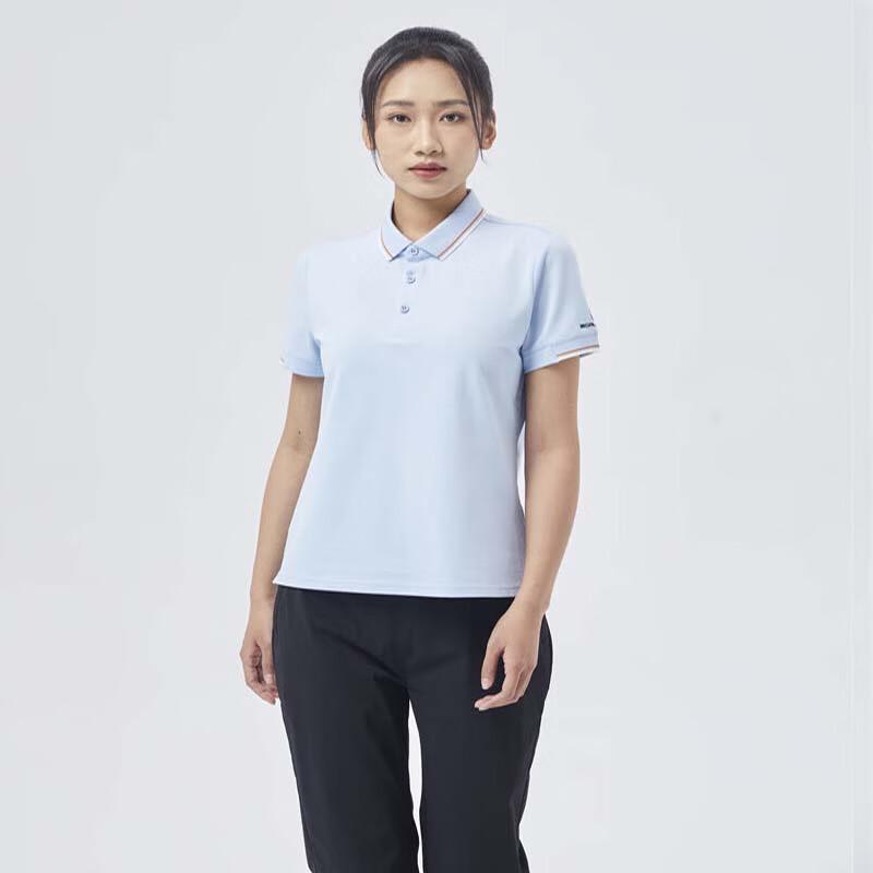 SCALER Women's Quick-Dry Short-Sleeve Polo T-Shirt