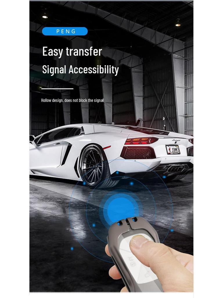 Silicone Key Cover for Xpeng G3i, P5, and P7 (2021 Models)