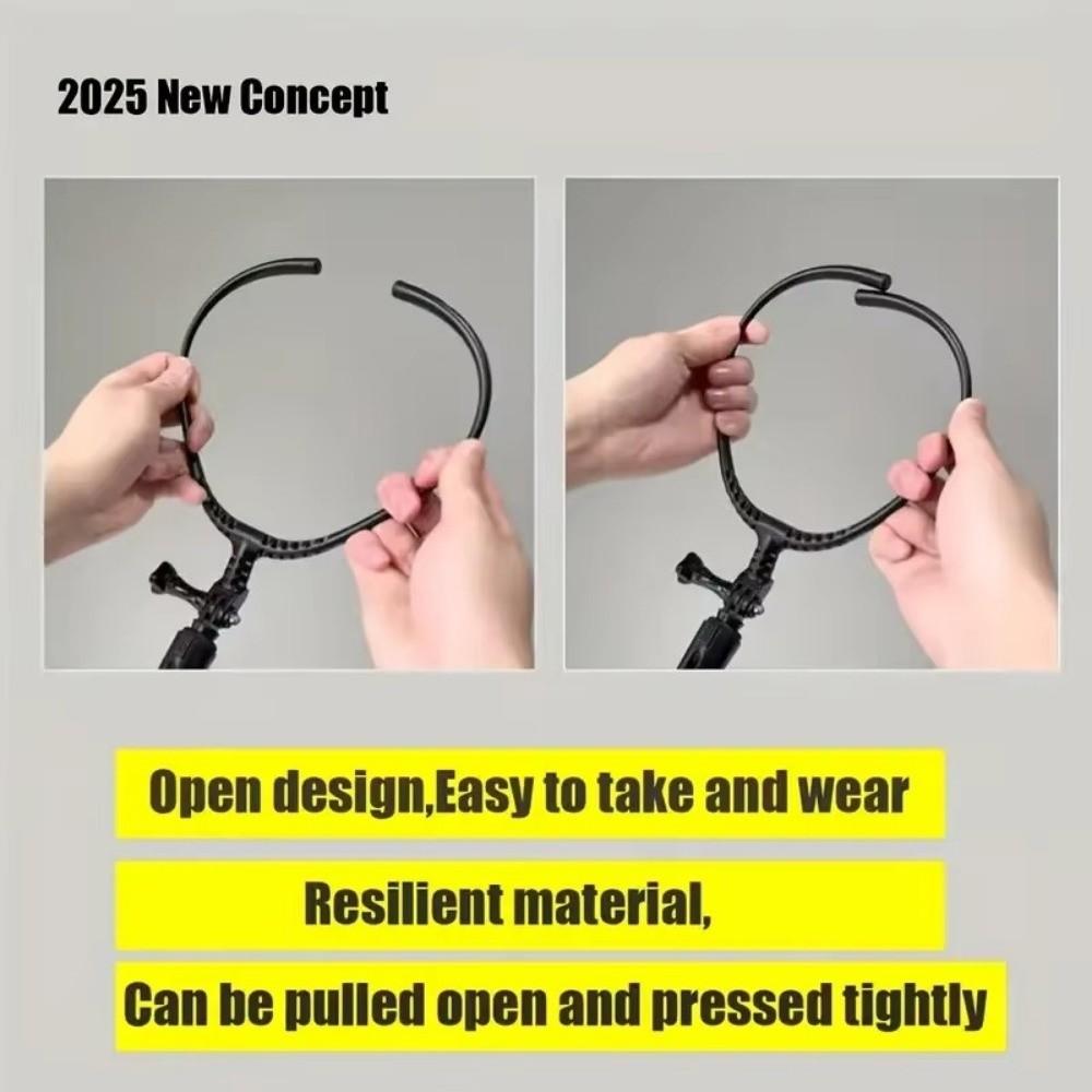 Stable Neck Microphone Holder Easy Setup Microphone Bracket Hands-Free Hanging Mic Stand  Classroom