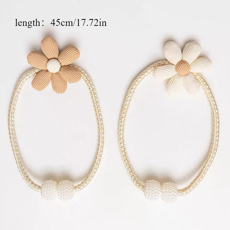 Curtain Ties, Modern Flower Style Creative Curtain Rope Ties, Bedroom, Living Room, Home Curtain Decoration - Perfect Gift