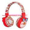 Foldable Kids' Bluetooth Headphones with 85dB Volume Limit, Stereo Sound, TF Card Slot, and Portable Design
