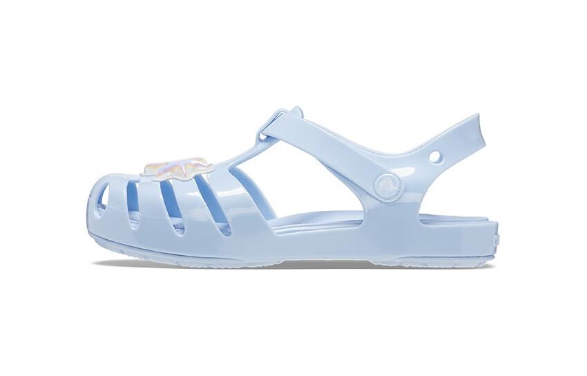 Crocs Comfortable Wear resistant And Lightweight Low top Toddler Shoes Blue Infant And Toddler 208445-4NS 26