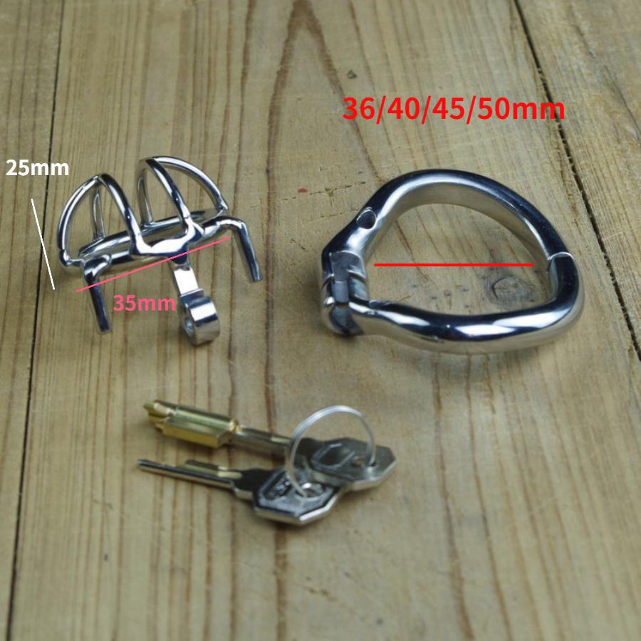 Stainless Steel Super Small Male Chastity Cage for Men