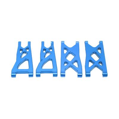 Foran og Bak Opphengsarmer Aluminiumlegering RC Svingarmer for ARRMA Senton 110 RC Bil Blå