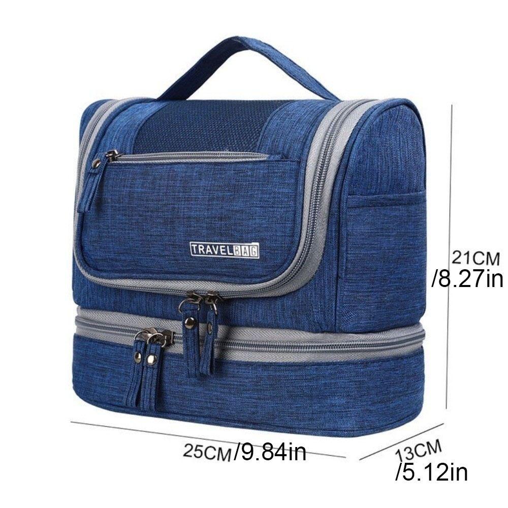 Multifunctional Hanging Makeup Bag Solid Color Toiletry Bag Cosmetic Organizer  Personal Care