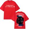THERAPY AT THE CLUB Album T shirt for Men Women Hiphop Streetwear Oversized Tops 100% Cotton T-Shirt 0818-1