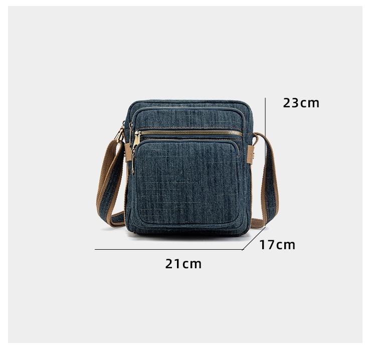 Casual Denim Women Shoulder Bags small Multi-pocket ladies Handbags blue Cowboy Female messenger bags wallet bolsas