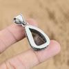 Birthday Gift For Her Natural Botswana Agate Gemstone Pendant Vintage 925 Silver