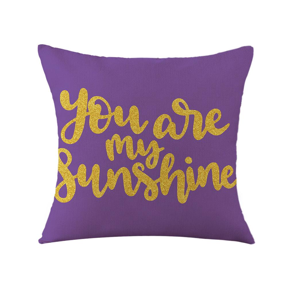 Spring Pillow, Daisy Pillowcase, New Printed Pillow, Office Sofa Pillowcase