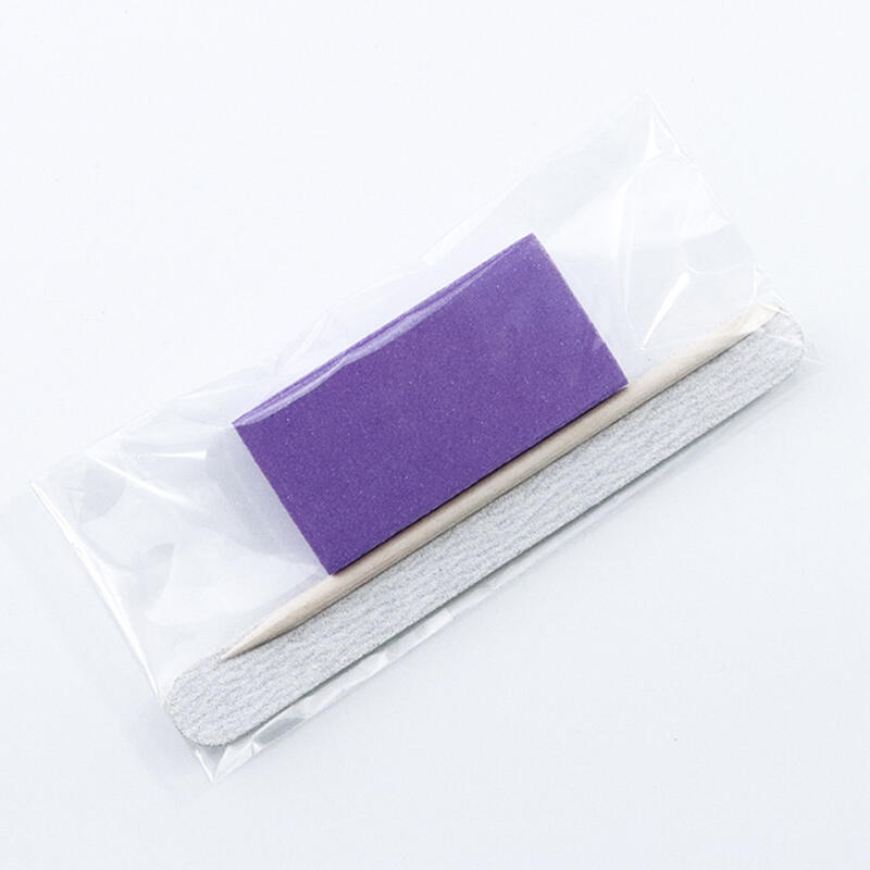 Disposable nail kit, nail care, nail file, cuticle removal