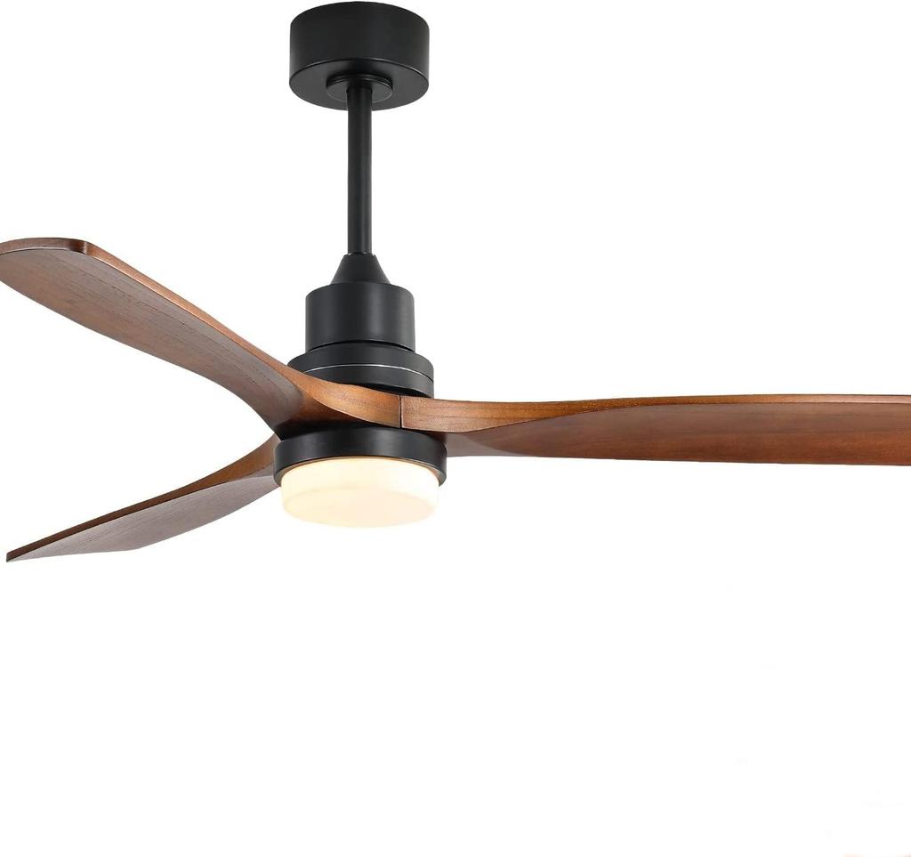 52-Inch Ceiling Fan with Light – incl. 6-Speed Remote Control, Reversible Function and Energy-Saving DC Motor