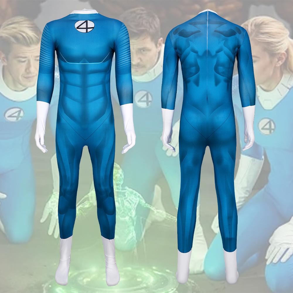 Four Fantastic The First Steps Team Uniform Jumpsuit Cosplay Tight Costume