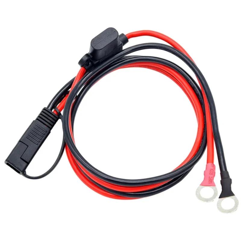 

Charger Cable for Motorcycle Battery Terminal To SAE Quick Extension Cord Cable Connector for Battery Charger/Maintainer