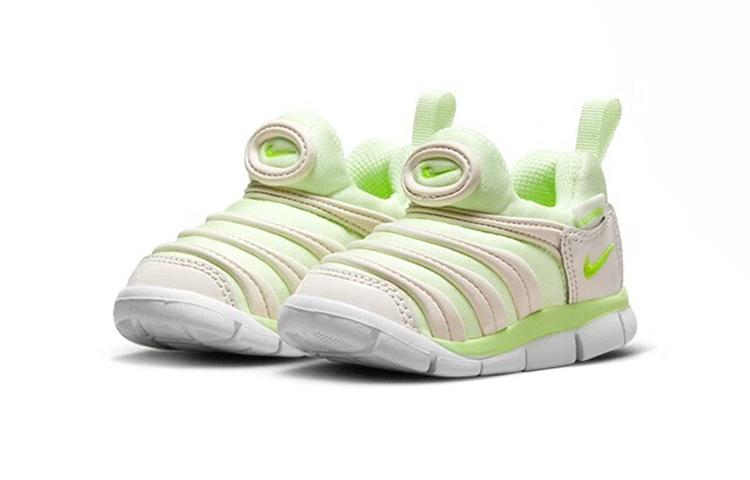 Nike Dynamo Free Caterpillar Slip Resistant Abrasion Resistant Low top Toddler Shoes Green Infant And Toddler 343938-704