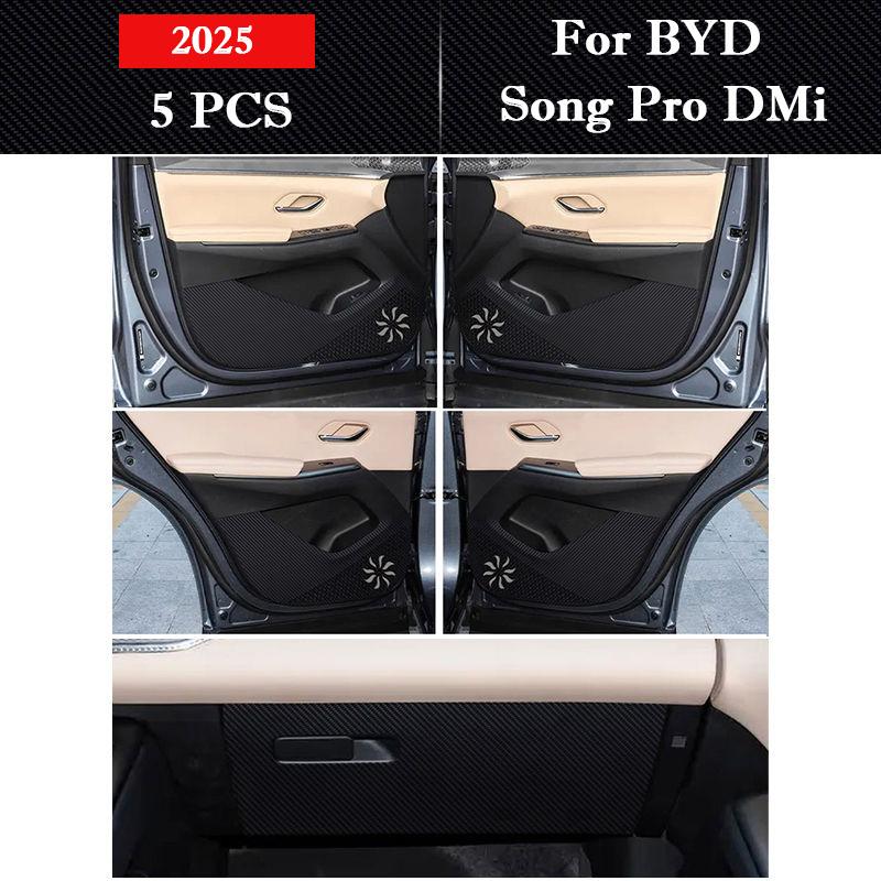 For BYD Song Pro DMi 2019-2026 Car Door Anti Kick Pad Glove Box Protection Stickers Scratch Resistant Film Interior Accessories
