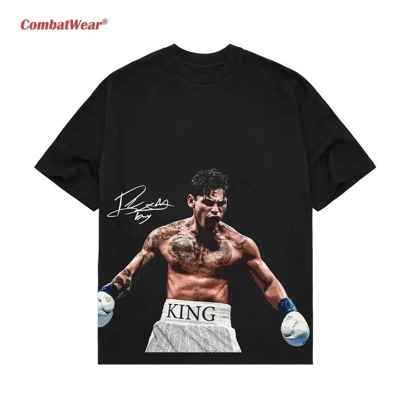 COMBATWEAR Boxing Fighters Ryan Garcia, Graphic Boxing Champion T-Shirt XS