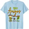 Tequila Salz Limette Tres Amigos Cinco De Mayo Grafik T-Shirt Lässiges Baumwoll-T-Shirt