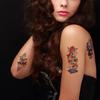 20pcs Temporary Tattoos Stickers Waterproof Long Lasting Flower Fake Tattoo for Women