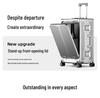 German Alloy Trolley Case, 20-inch Carry-on with Laptop Compartment – Multifunctional Travel Luggage