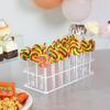 Acrylic Cake Pop Display Stand, 20/21 Hole Clear Lollipop Holder for Weddings Christmas Birthday Parties Halloween Candy Decor