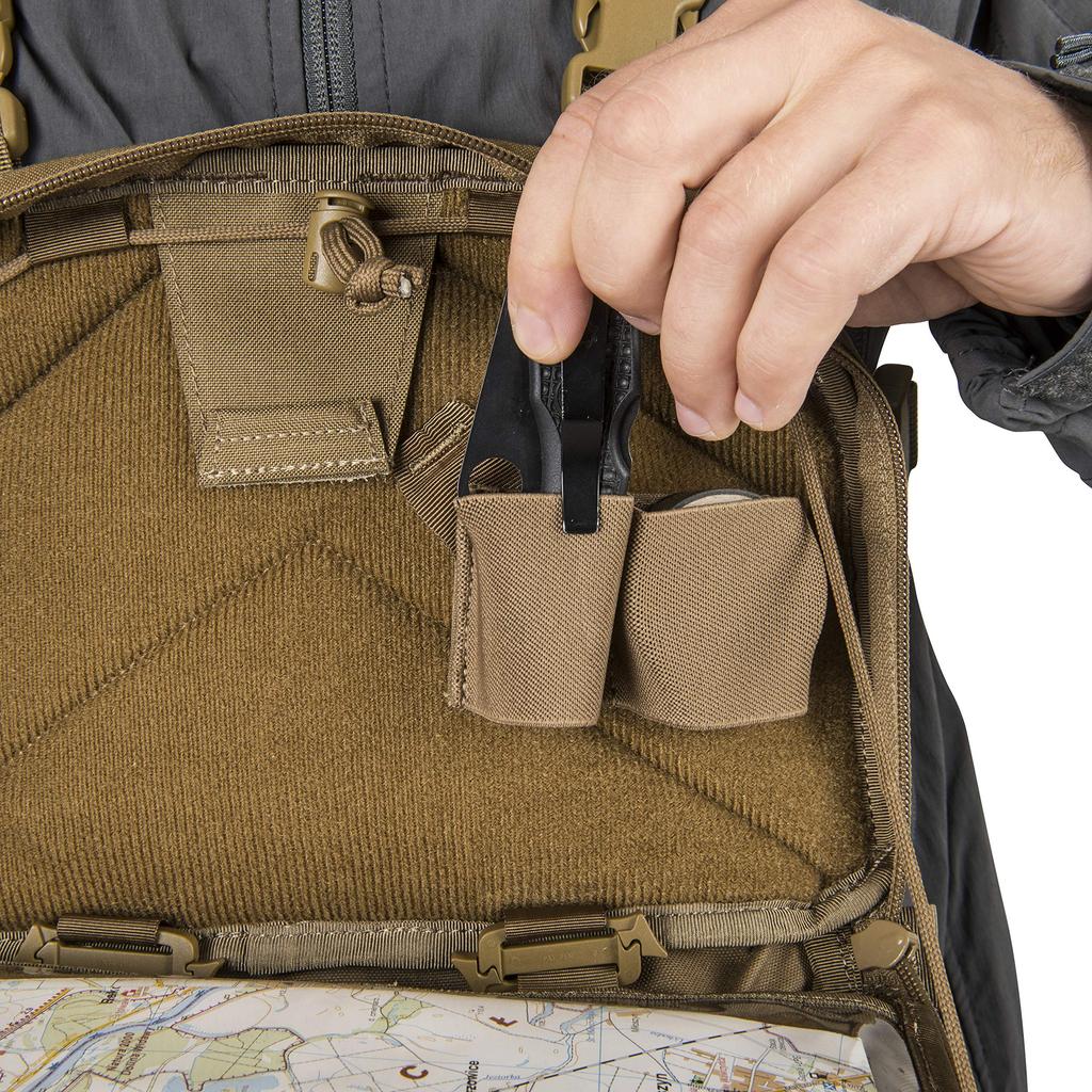 Bryst Militær Taktisk Kropp Utendørs Bryst Bryst Grønn Helicon-Tex Veske, Veske, Airsoft, Camping, Fjellklatring, Fottur, Fiske, Rigg, Pakksekk, Numbat,