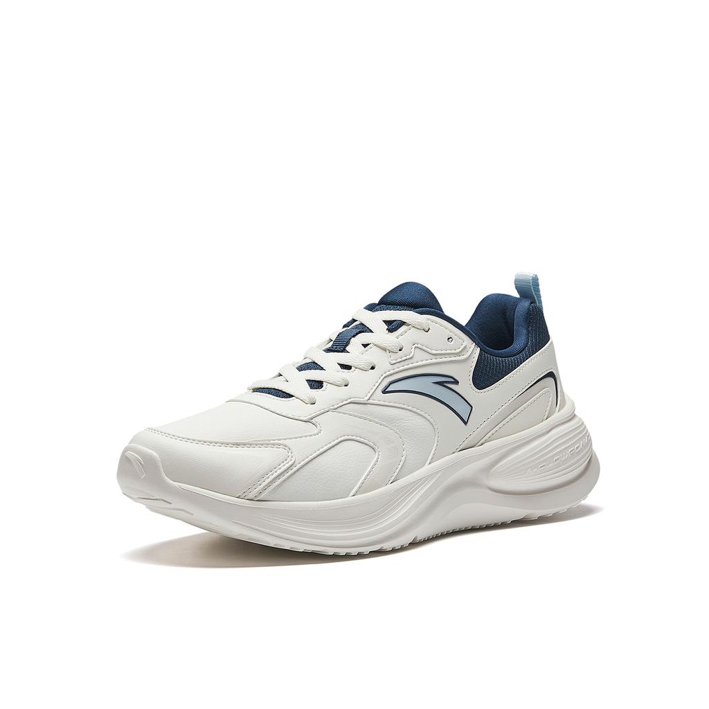 Anta Racing Cushioning Lightweight Rebound Low Top City Commuting Running Shoes Men's Ocean Ink Blue 912545515-5
