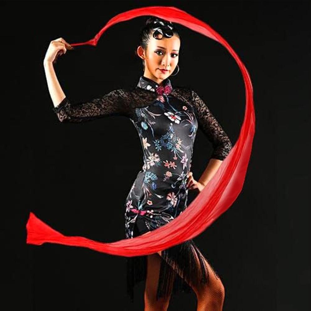 With Rod Gymnastics Ribbon Silk Dance Ribbon New Dancing Ribbons