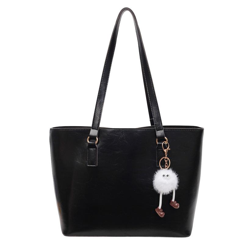 

Women s High-End Versatile Large Capacity Shoulder Tote Bag for Students and Commuters Without Pendant