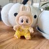 Cute Mini Plush Doll'S Bib Pants 17cm Labubu I II Idol Dolls Sitting Party Clothing Outfit Accessories For Korea Kpop Exo