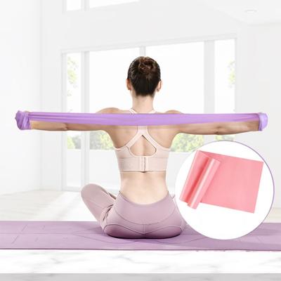 Yoga 1,5 m Widerstand Band Übung Fitness Seil Training Elastische Gummiband Home Gym Sport Ausrüstung Pilates Stretch Gürtel