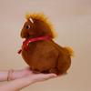 Chubby Horse Horse Mascot Stuffed Animal PP Cotton Fat Horse Plush Toy  Chinese New Year Gift