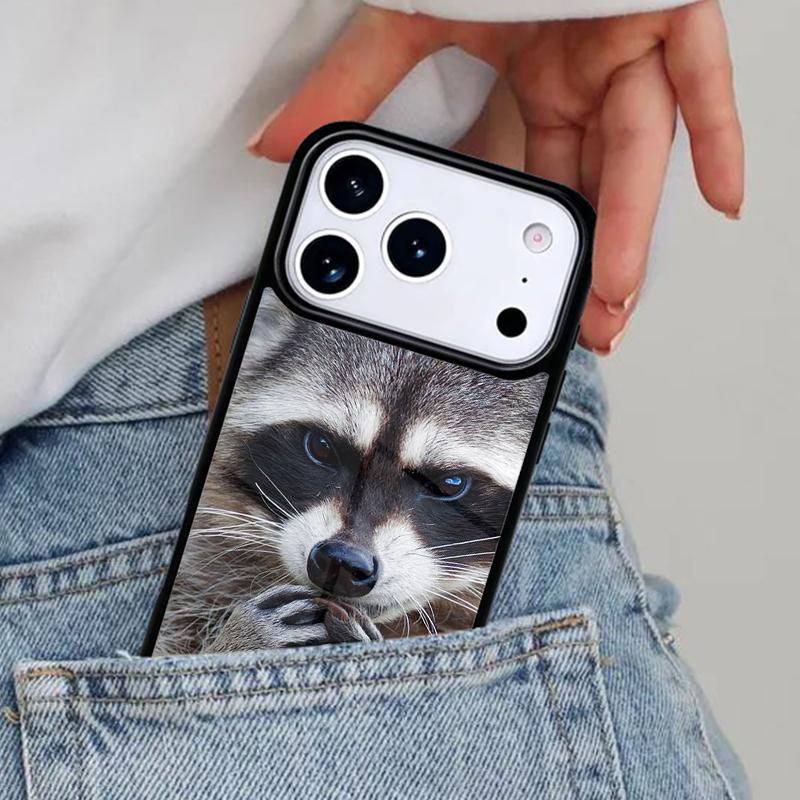 

Kawaii Baby Raccoons Racoons Phone Case for iPhone 16e 15 14 13 12 17 Pro Max Plus Air 17pro Cover Coque iPhone 16