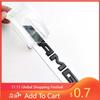 ECD5   For Benz New 3D ABS Black Logo AMG Emblem Letters Car Trunk Badge For Mercedes Benz W204 W205 W176 W177 W212 W213 AMG Sticker Ac