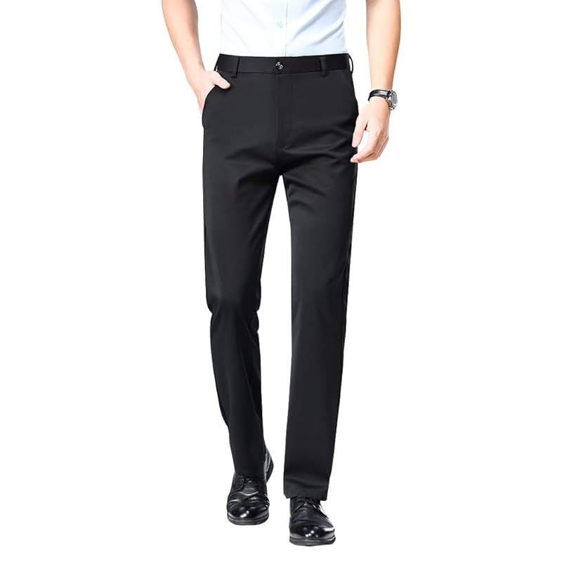 [HMT] slacks men's pants summer clothes cooling pants suit pants Cool touch sensation Thin long pants business work clothes pants no tack stretch