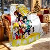 Custom Name Personalized Sailor Moon Print Blanket, Home Decor, Bedroom, Sofa, Camping, Couch, Gifts for Birthday Christmas