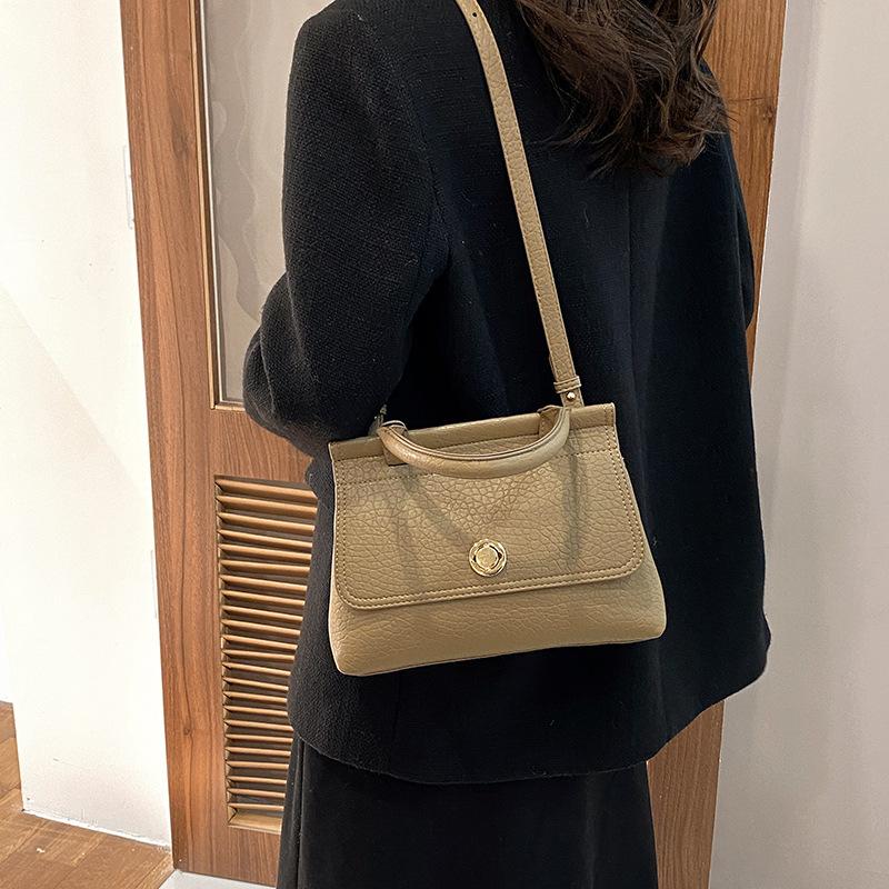 Premium Niche Bag Women's Summer New Retro Portable Small Square Bag Versatile Shoulder Messenger Bag