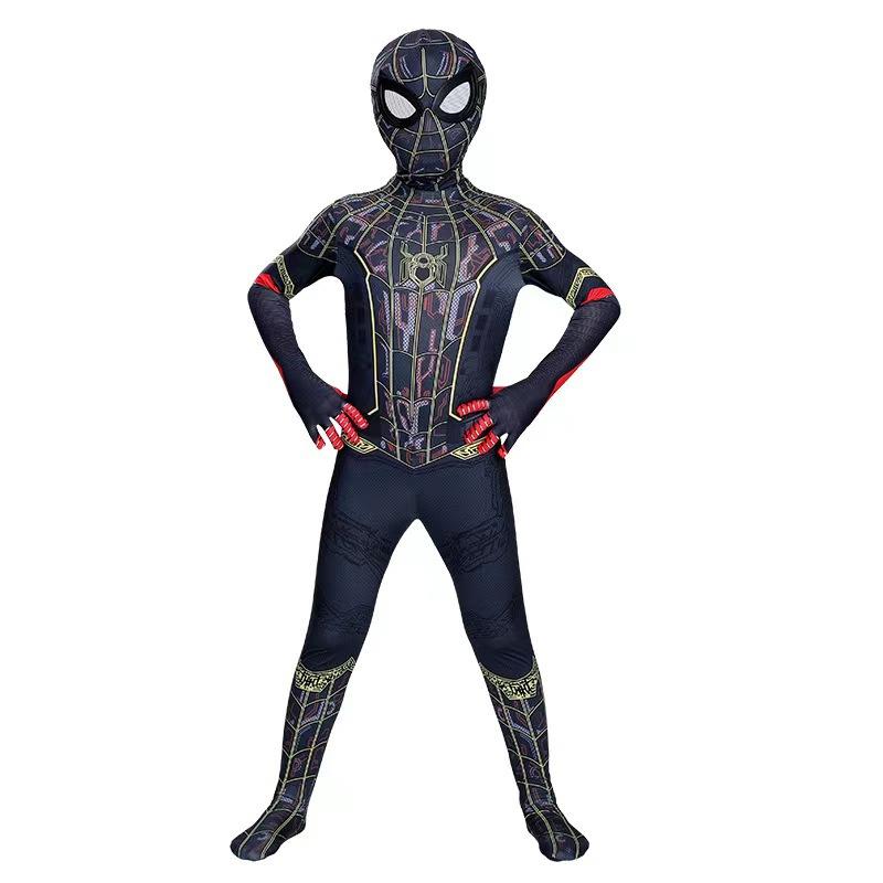Halloween Spider-Man Jumpsuit Kids Miles Adult Gwen Set Bodysuit Expedition Costume