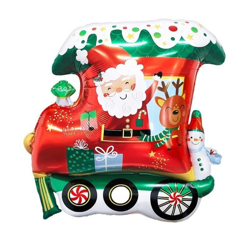 Santa Claus/Bow/Wreath Santa Claus Balloon Holiday Balloon Decorations Holiday Event Decoration